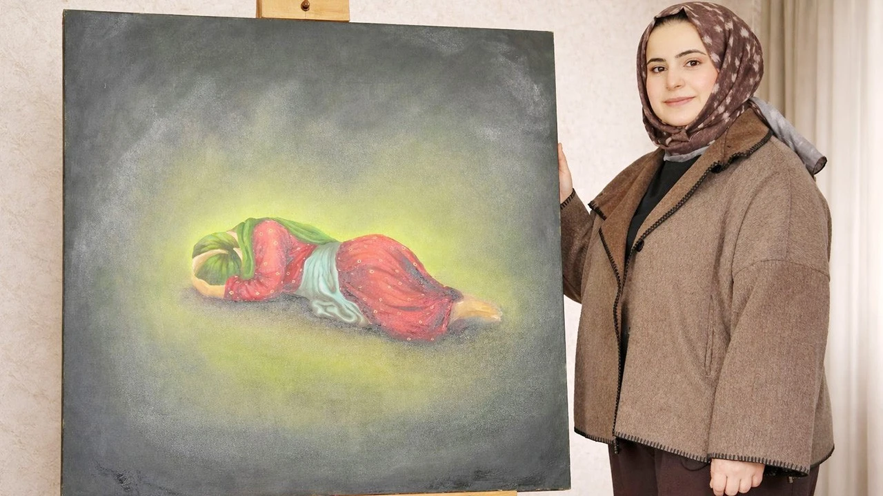 Batmanlı Sanatçı Rukiye Alper, Milano’da Eserlerini Sergileyecek