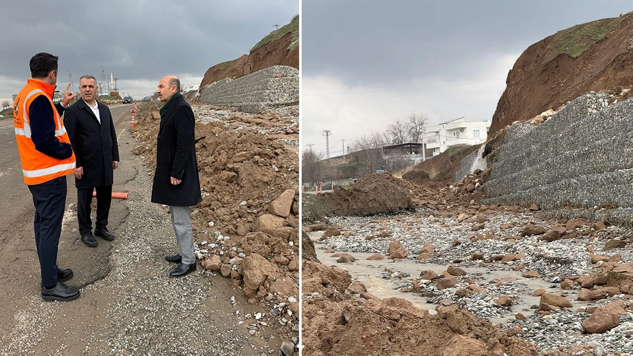 Batman’da Kanal Hasarı Giderildi, Ulaşım Yeniden Normale Döndü