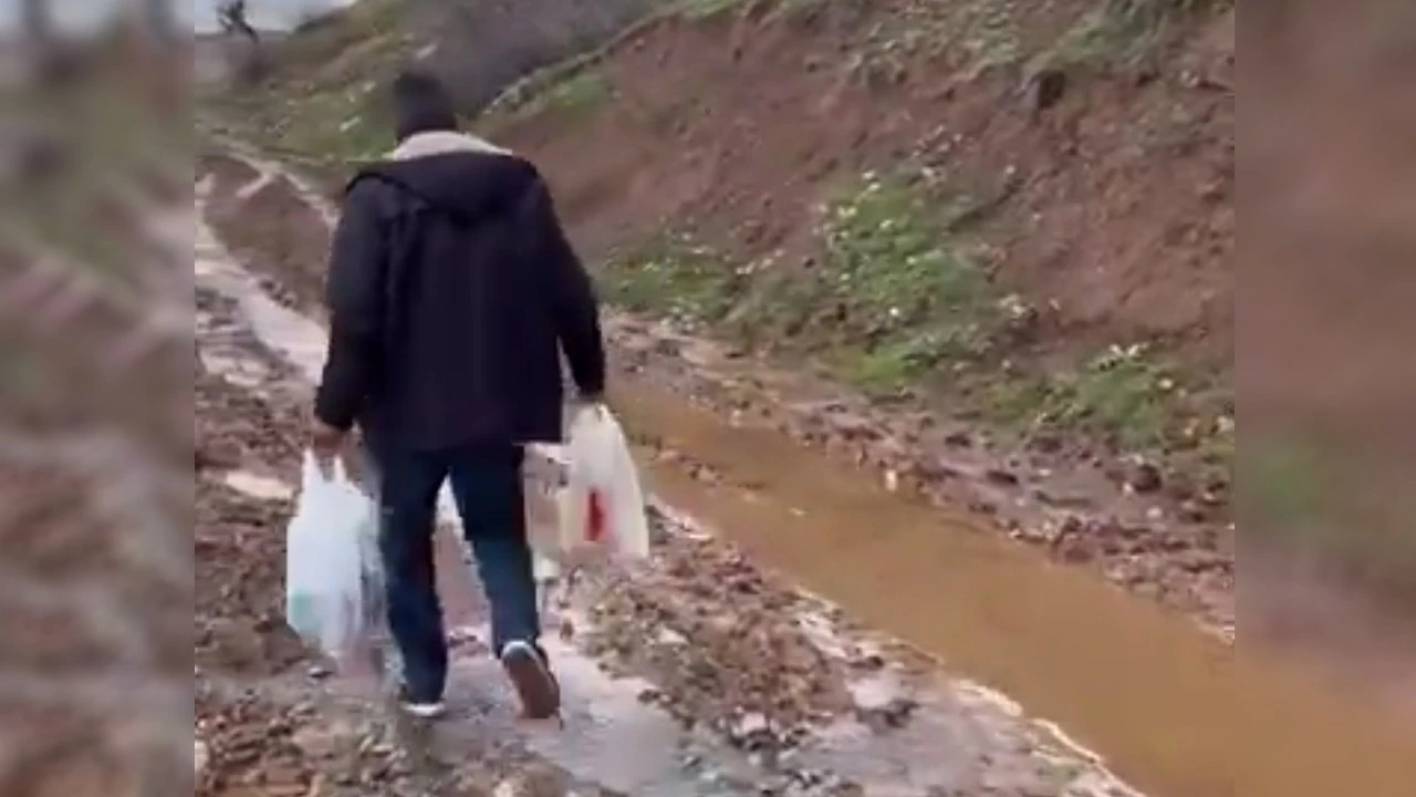 Güneşli Mezrası’nda Yol Sorunu Çözüm Bekliyor