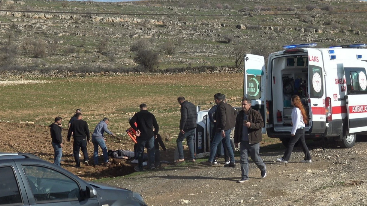 Gercüş’te Kontrolden Çıkan Araç Takla Attı: 5 Yaralı