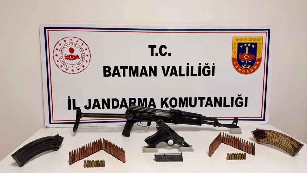 Batman’da Kaçakçılıkla Mücadele: Operasyonlarda Çok Sayıda Silah Ele Geçirildi