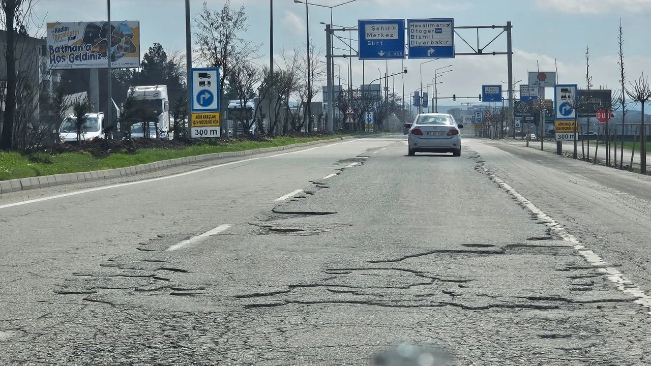 Batman’da Yollar Sorunlarla Dolu: Acil Çözüm İhtiyacı Var