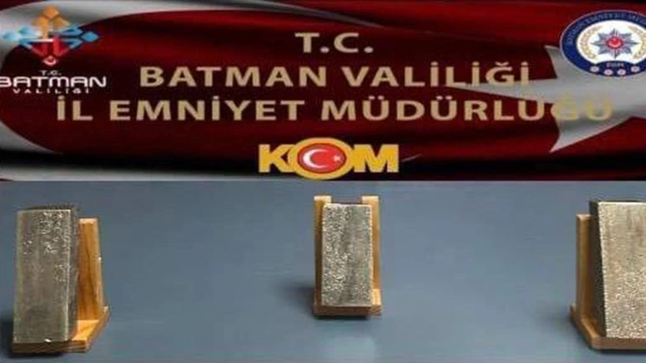 Batman’da Kaçak Altın Operasyonu: Spor Kulübü Başkanı Gözaltında