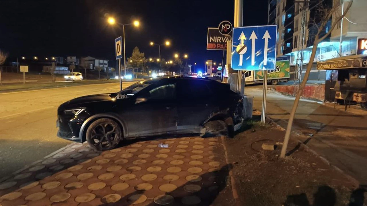 Siirt Çevre Yolu’nda Gece Yarısı Kaza: Bir Yaralı