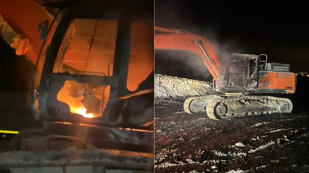 Oymataş OSB’de İş Makinesi Yangını: Maddi Hasar Büyüdü