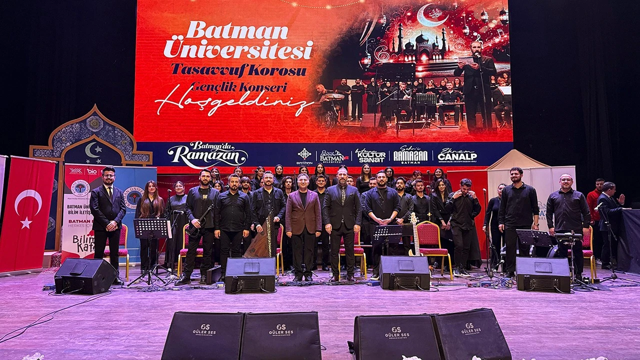 Batman’da Tasavvuf Müziği Rüzgarı Esti