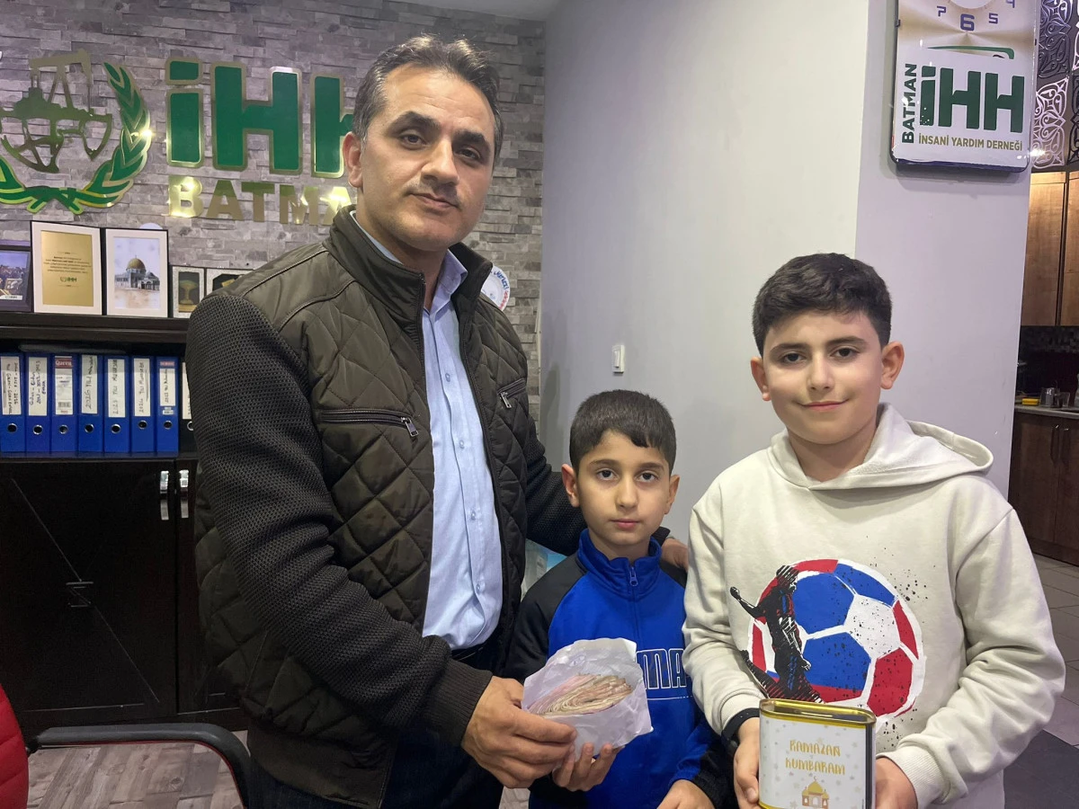 Batmanlı Öğrencilerden Gazze’ye Umut Dolu Destek