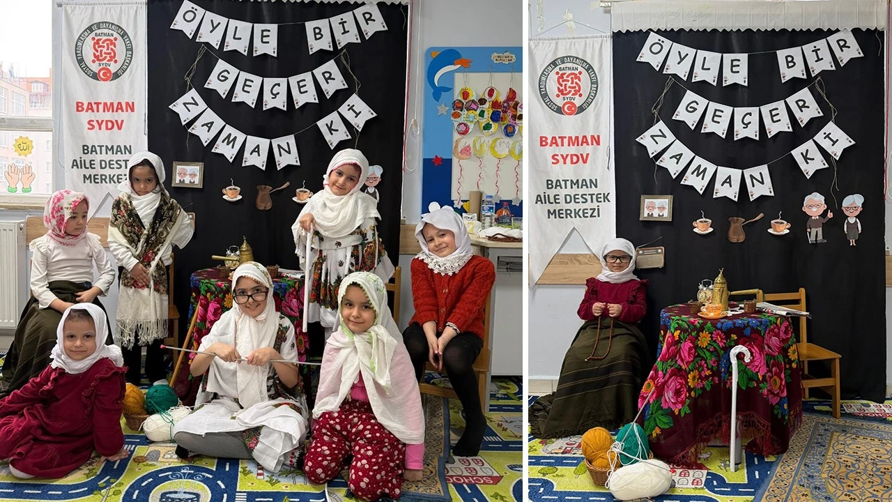 Minik Öğrencilerden Büyükler İçin Anlamlı Buluşma