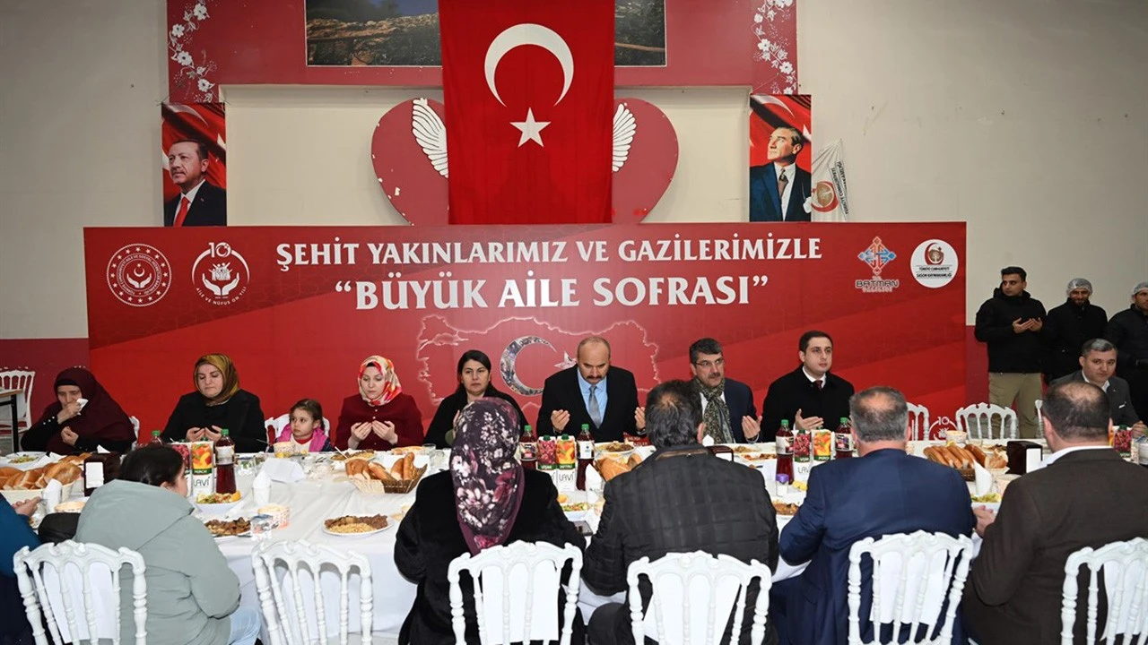 Sason’da İftar Sofrasında Birlik ve Dayanışma Vurgusu
