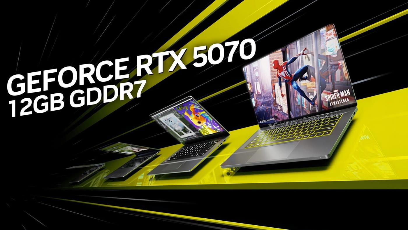 Nvidia GeForce RTX 5070 Mobil Ürünü ile Oyun Deneyimini Geliştiriyor
