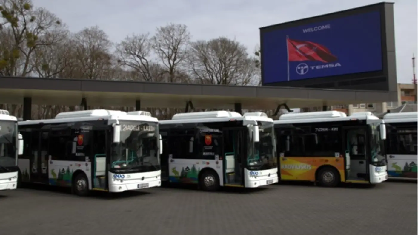 TEMSA’nın Litvanya’ya 15 Elektrikli Otobüs Teslimatı Gerçekleşti