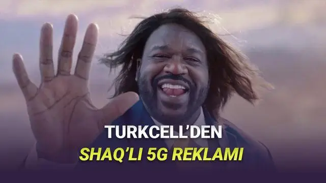 Turkcell’in Shaquille O’Neal ile Çektiği Reklam 5G’yi Gündeme Taşıdı