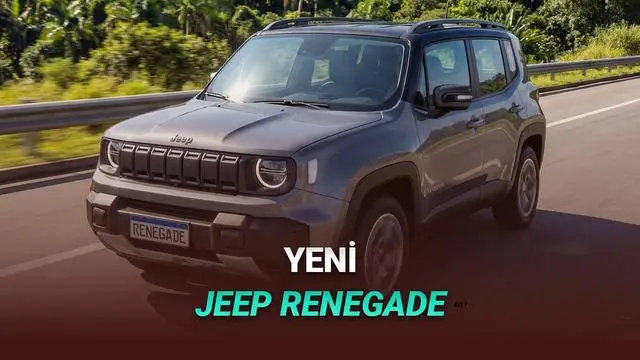 2026 Model Makyajlı Jeep Renegade Tanıtıldı, Avrupa’ya Gelmeyecek
