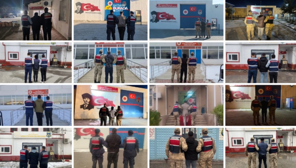 Batman’da 15 Günde 50 Aranan Şahısın Yakalanmasıyla Asayiş Sağlandı