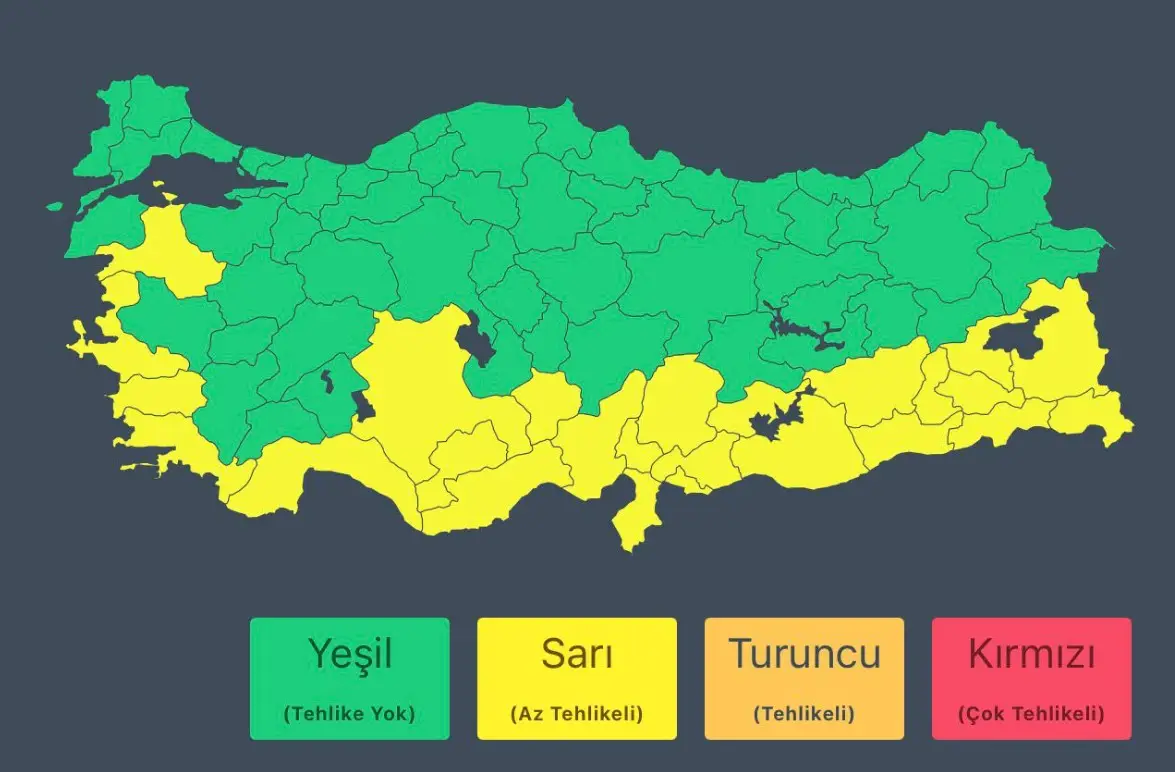 Batman’da Kuvvetli Yağış Tehlikesi: Dikkatli Olun!