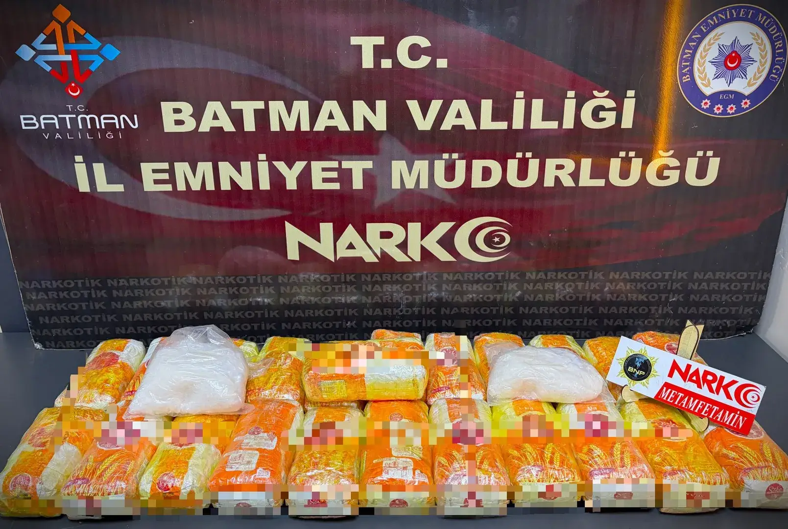 Batman’da Çekicide Uyuşturucu Operasyonu: 24 Kilogram Metamfetamin Ele Geçirildi