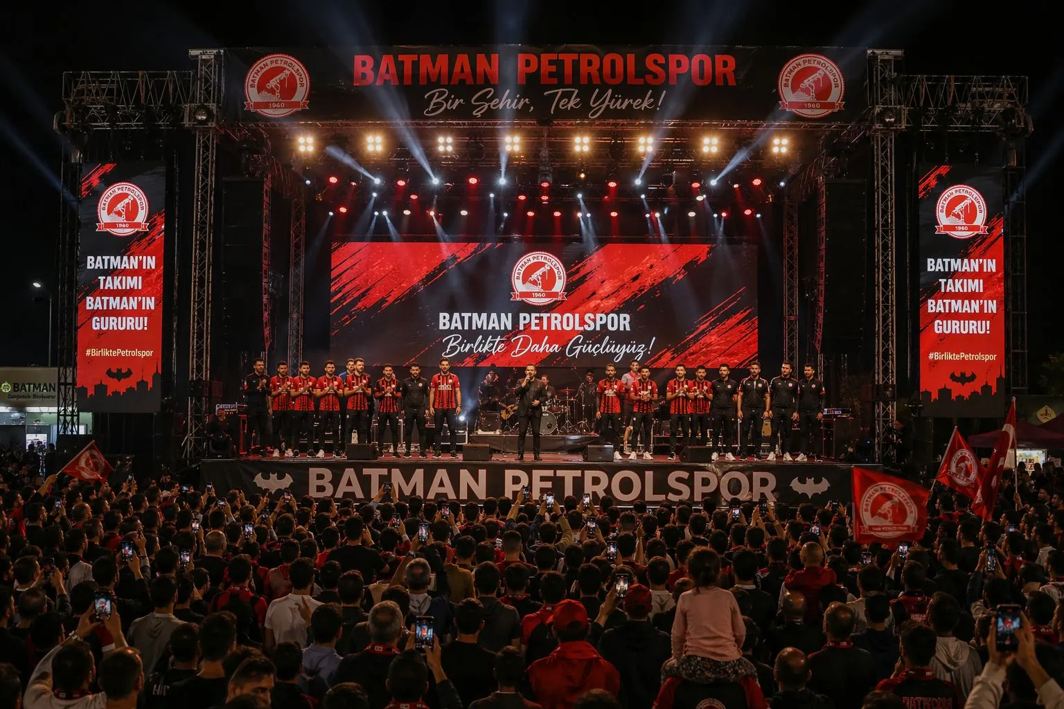 Batman Petrolspor Taraftarlarını Şampiyonluk Kutlamasına Davet Ediyor