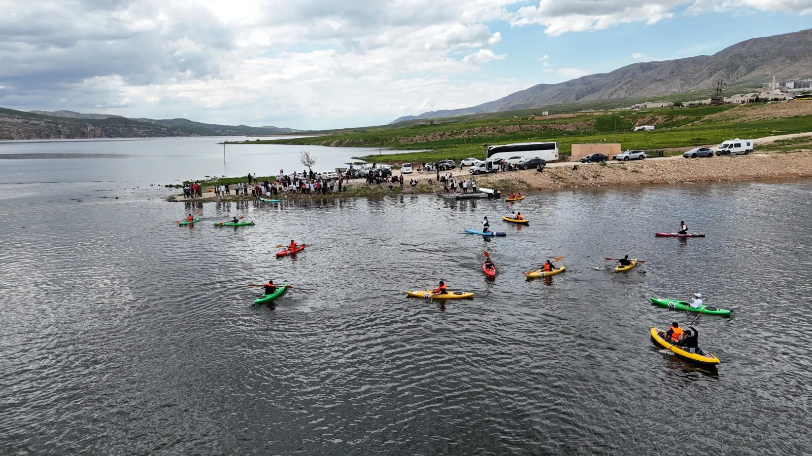 Hasankeyf’te Turizm Haftası’na özel su sporları etkinliği