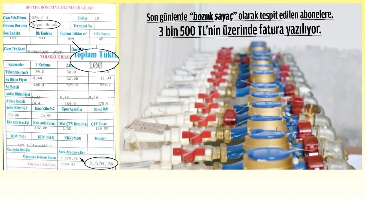 Batman’da Bozuk Sayaçlara Kesilen Yüksek Faturalar Tartışma Yarattı