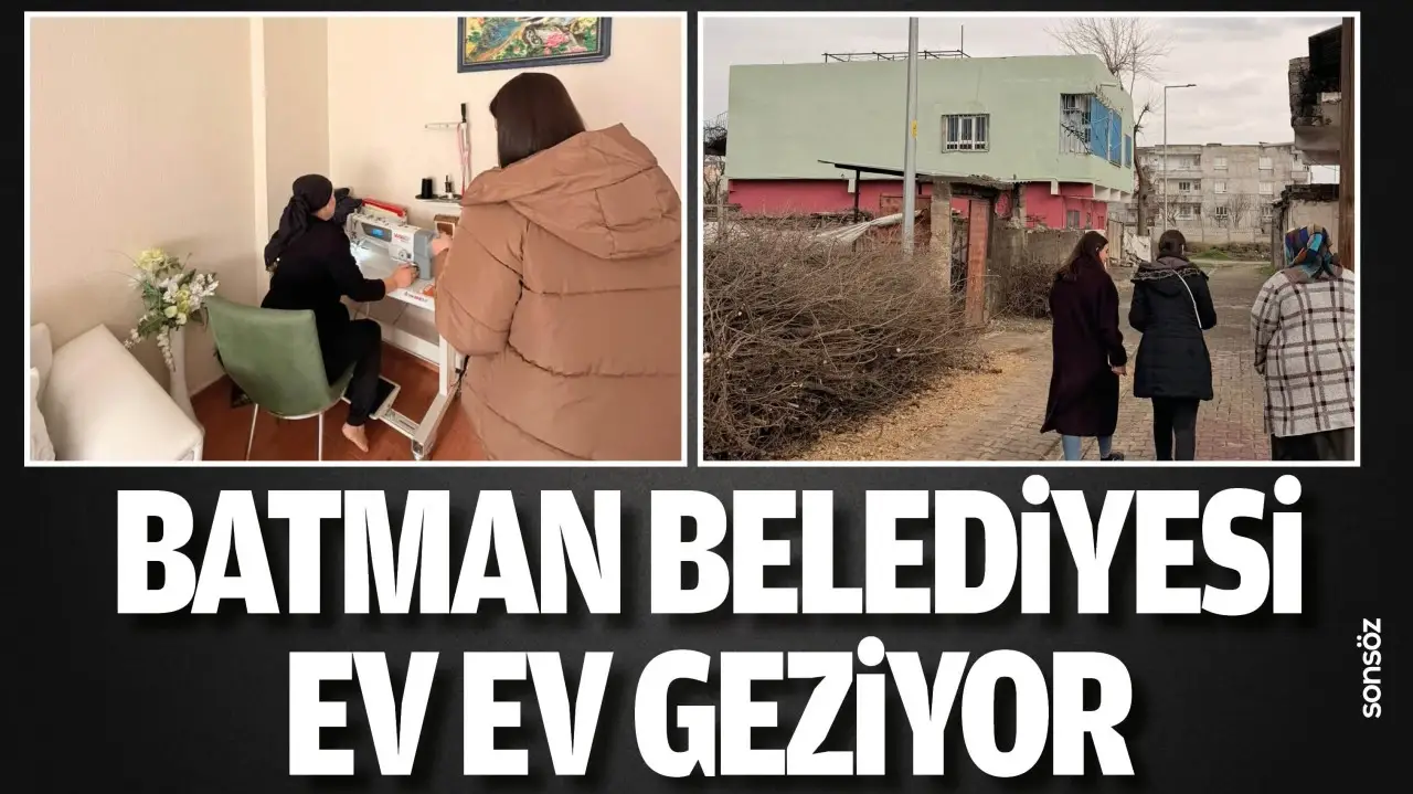 Batman Belediyesi, İhtiyaç Analizi İçin Kapıları Zorluyor