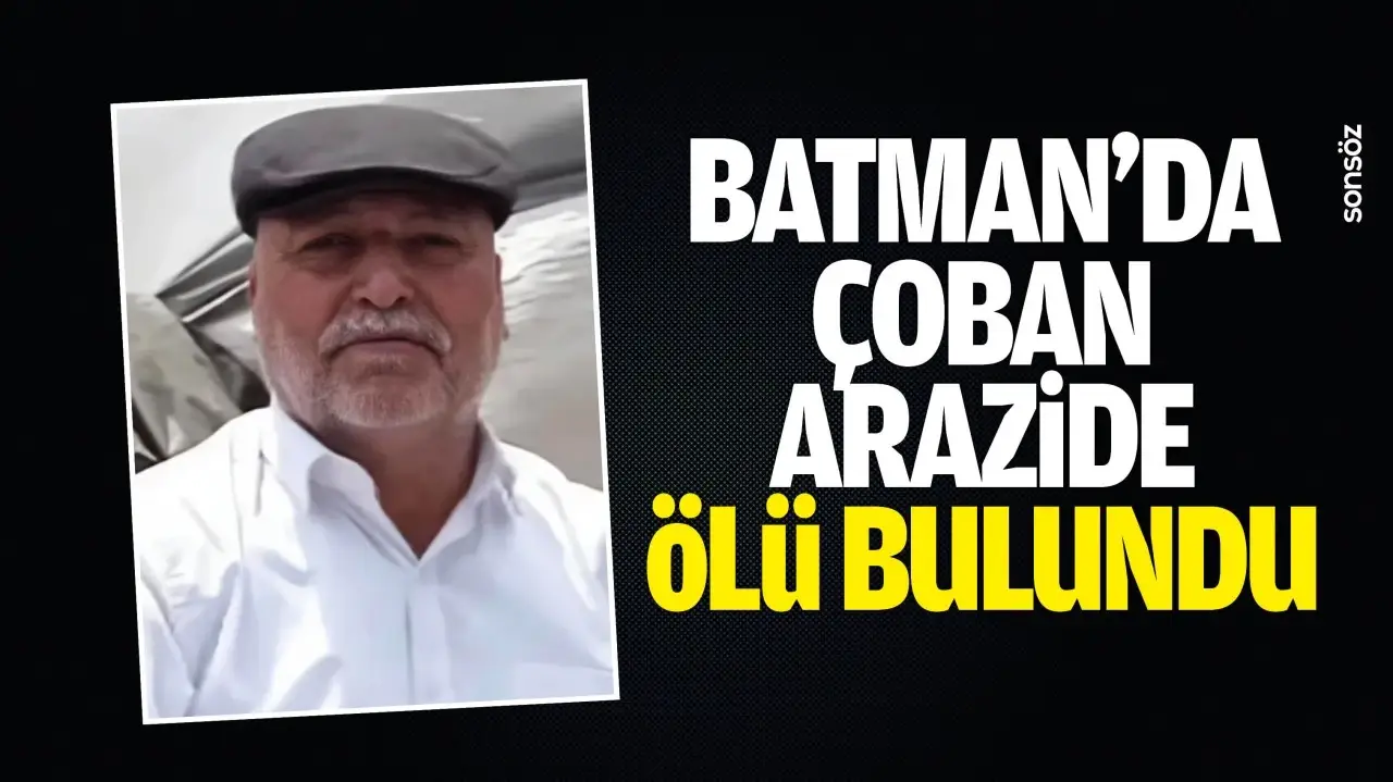 Batman’da Çoban Araziye Yığıldı, Hayatını Kaybetti