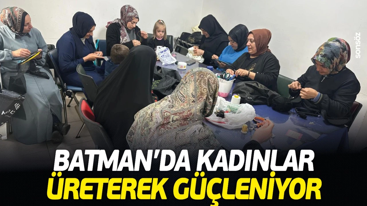 Batman’da Kadınlar Dikiş Kursları ile Ekonomik Güçlerini Artırıyor