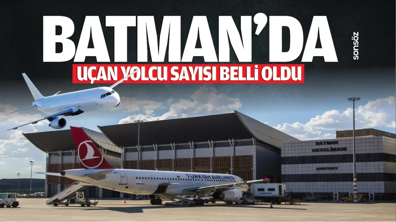 Batman Havalimanı’nda Mart Ayında Rekor Yolcu Sayısı