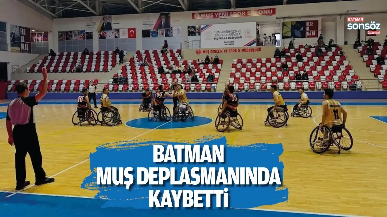 Batman Engelliler, Muş Deplasmanında Üzücü Bir Mağlubiyet Aldı