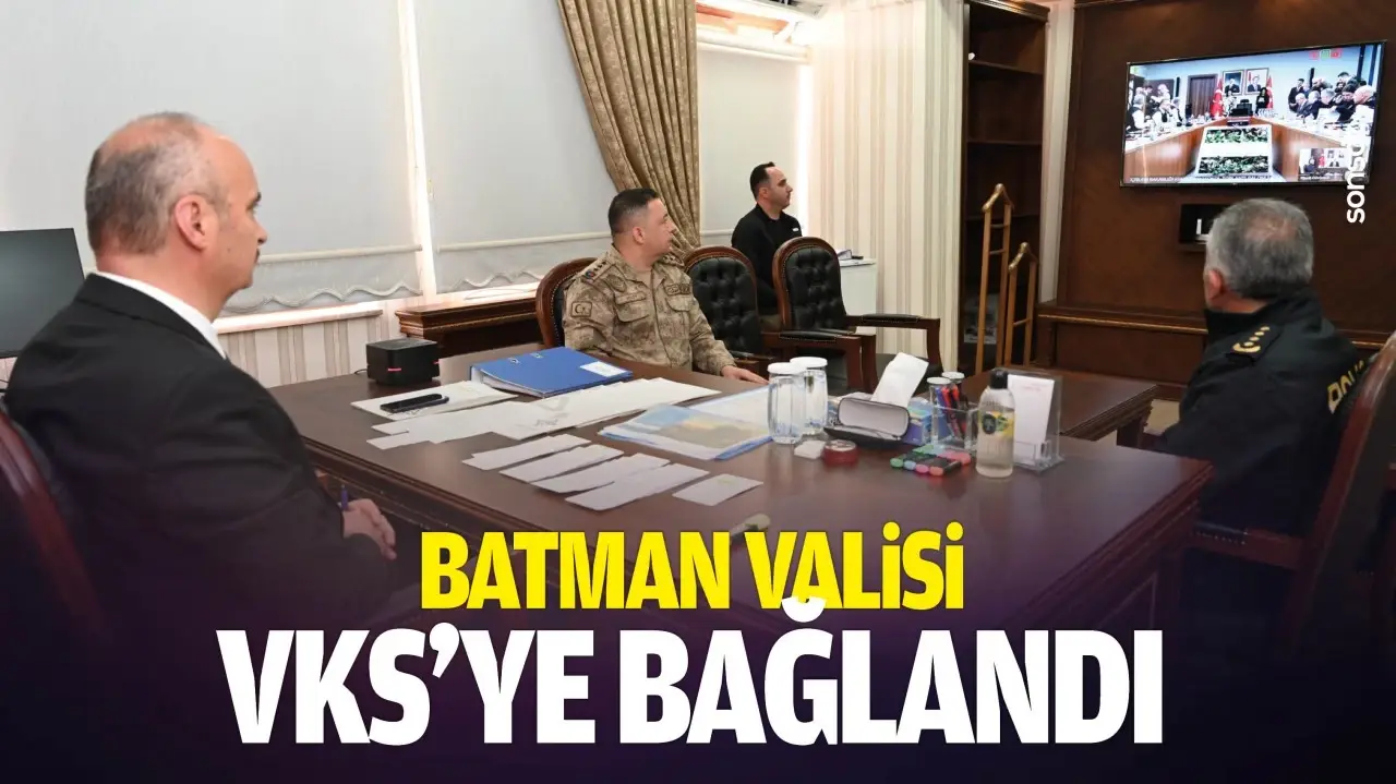 Batman Valisi Güvenlik Tedbirlerini Ele Aldı