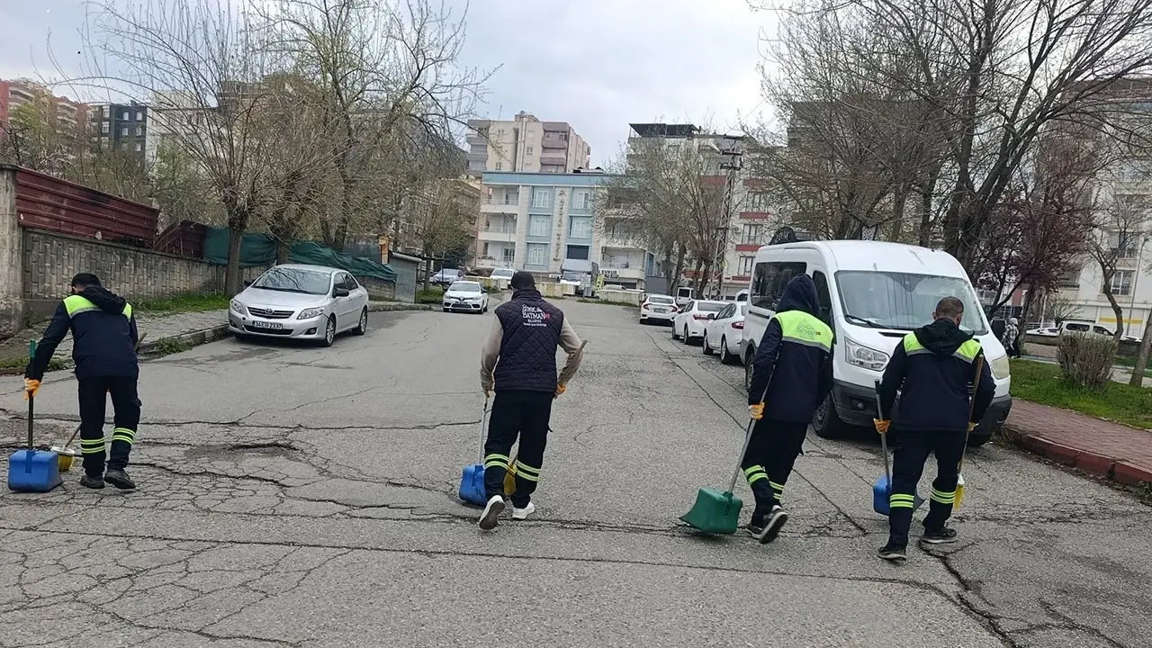 Batman’da Temizlik Seferberliği Devam Ediyor