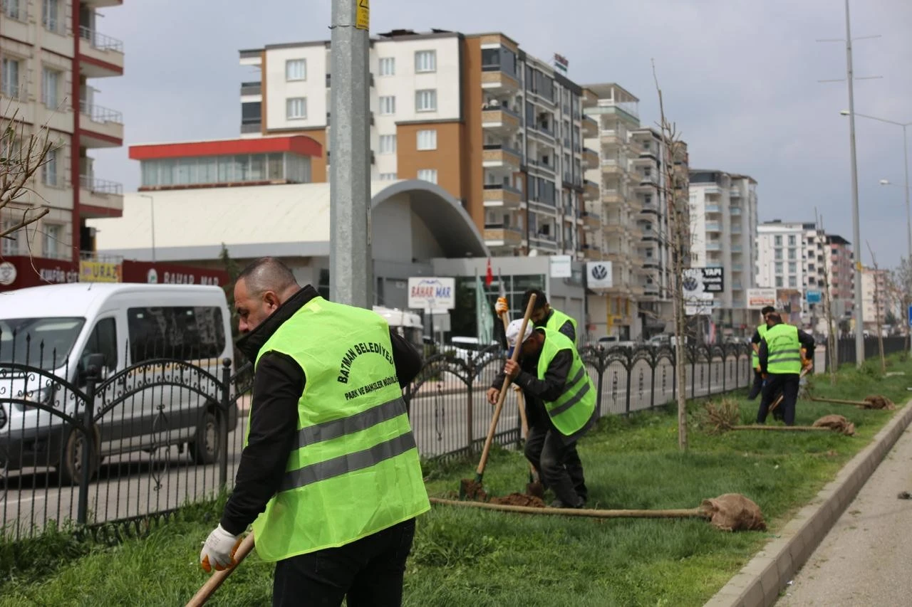 Batman’da 900 Yeni Ağaç Doğayla Buluştu