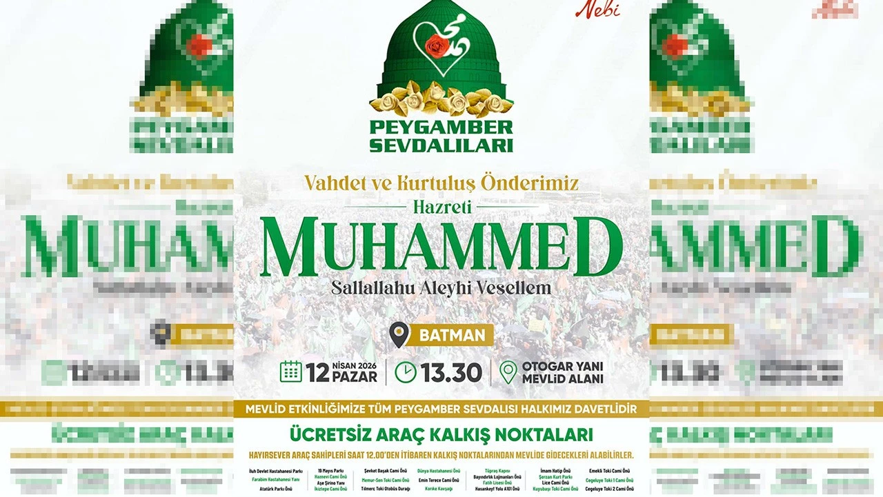 Batman’da Büyük Buluşma 12 Nisan’da Gerçekleşecek