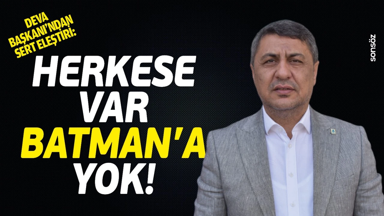Batman’a Yatırım İhtiyacı: Gençler İçin Somut Adımlar Bekleniyor