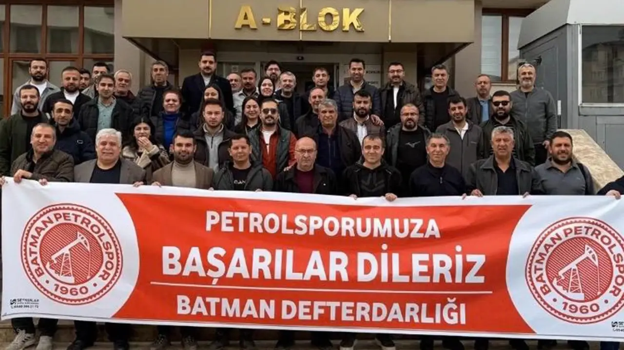 Batman Defterdarlığı’nın Petrolspor’a Desteği Takdir Edildi