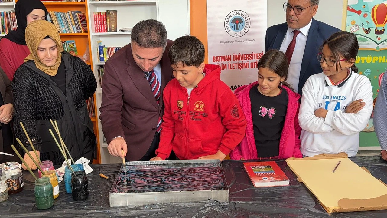 Köy Okulunda Ebru Sanatıyla Tanışma Heyecanı