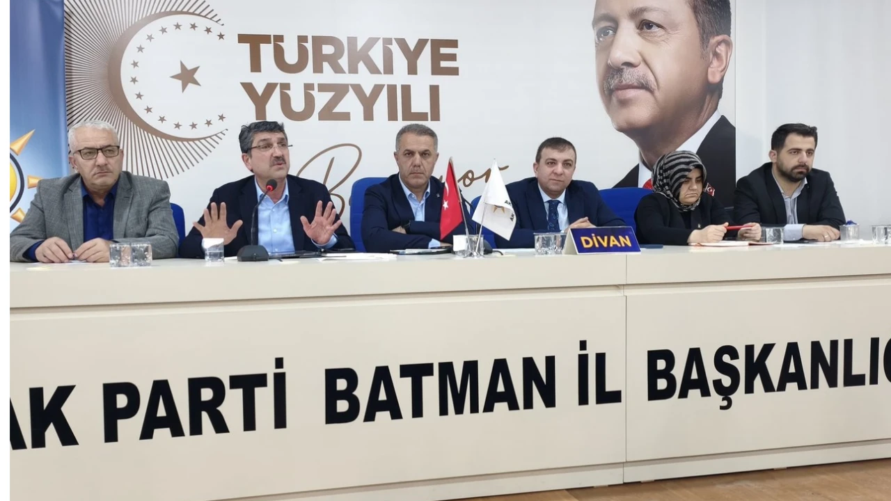 AK Parti Batman’da Hedeflere Kilitlendi: Birlik ve Beraberlik Vurgusu
