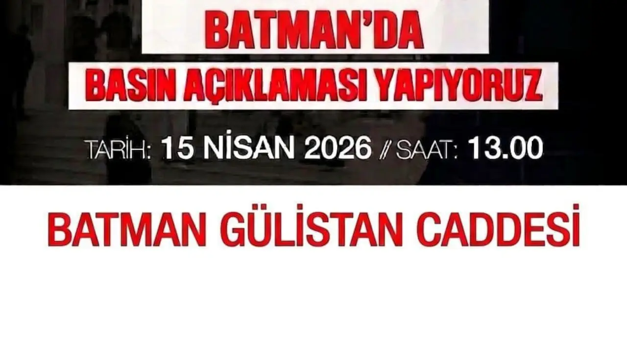 Batman’da Eğitim-Bir-Sen Üyeleri İş Bırakma Eylemi Düzenliyor