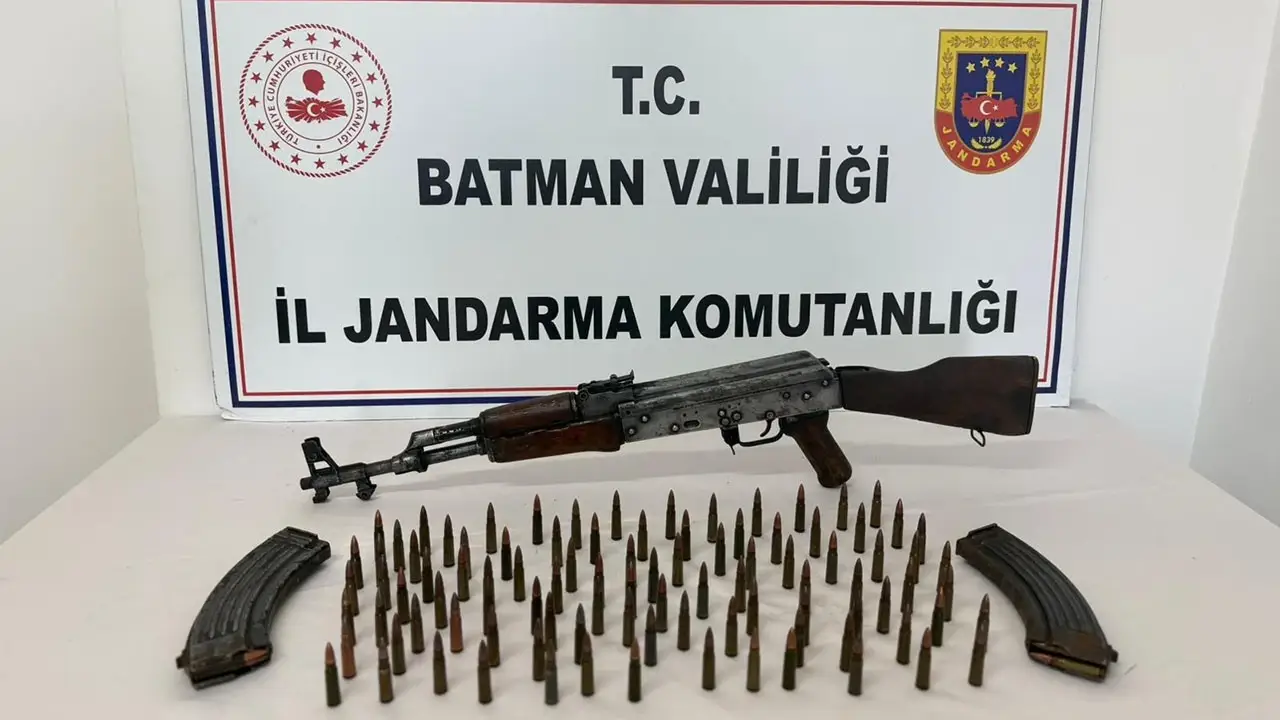 Batman’da Ruhsatsız Silah Operasyonu: İki Tutuklama