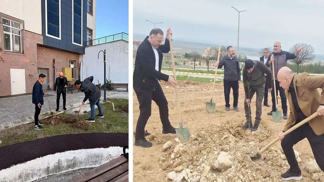 Batman Üniversitesi Batı Raman Kampüsü Yeşeriyor