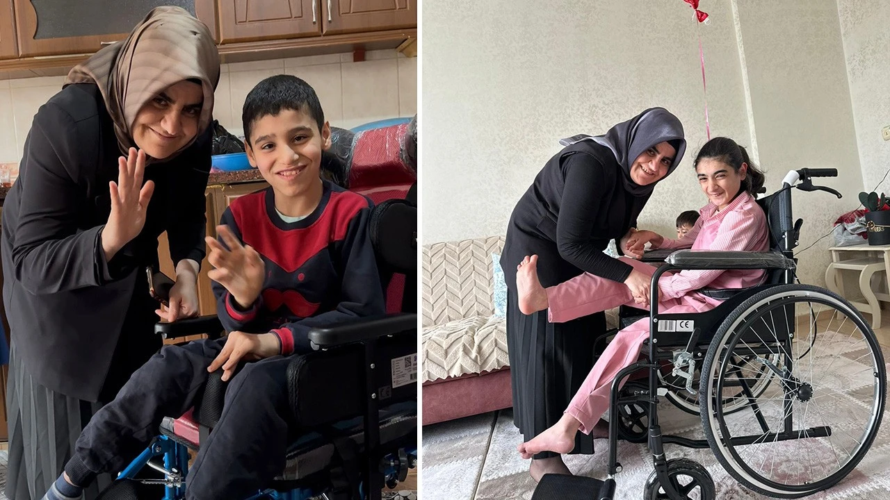 Engelli Çocuklar İçin Hayat Değiştiren Sandalyeler Dağıtıldı