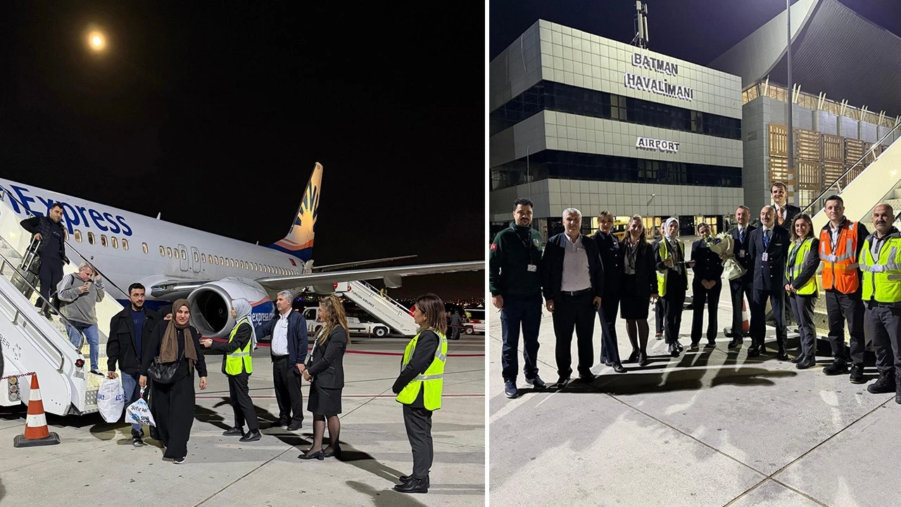 Batman’a Antalya Uçuşu Başladı: İlk Sefer Gerçekleşti