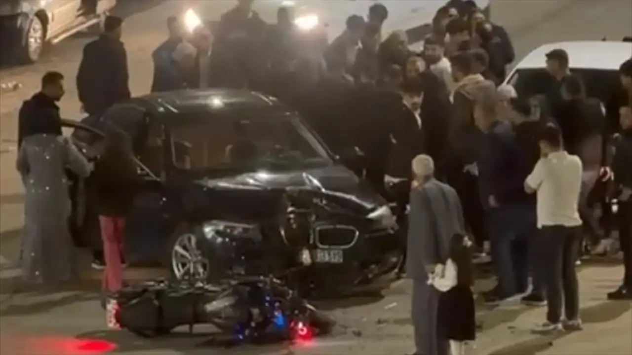 Batman’da Otomobil ve Motosiklet Çarpıştı: Bir Yaralı