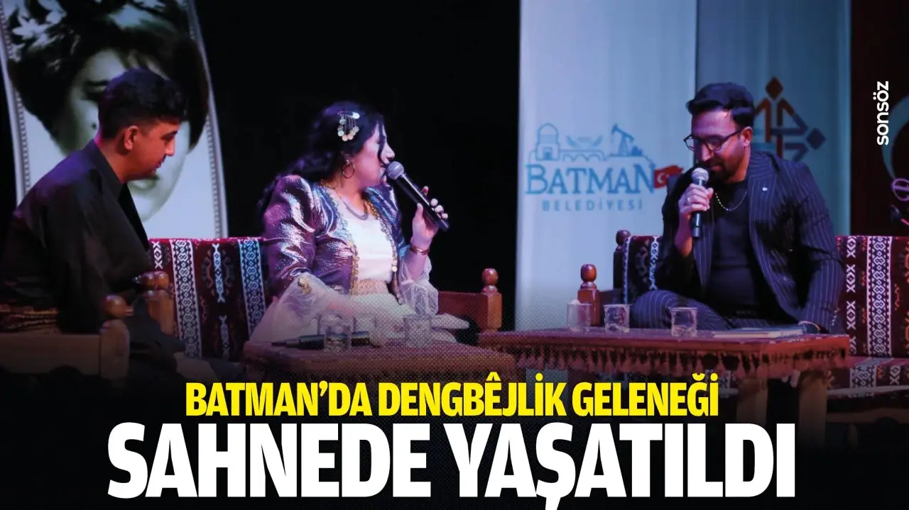 Batman’da Dengbêj Geleneği Yeniden Canlandı