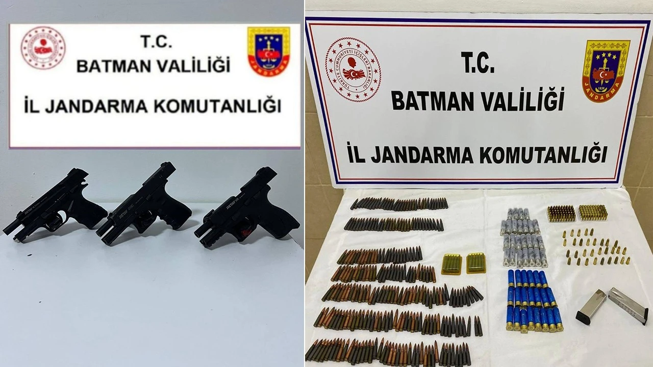 Batman’da Jandarma’dan Mühimmat Operasyonu: 18 Şüpheli Yakalandı