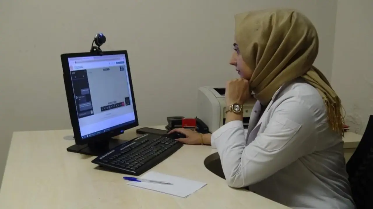 Gercüş’te Uzaktan Sağlık Uygulaması ile Hastalar Evde Takip Ediliyor