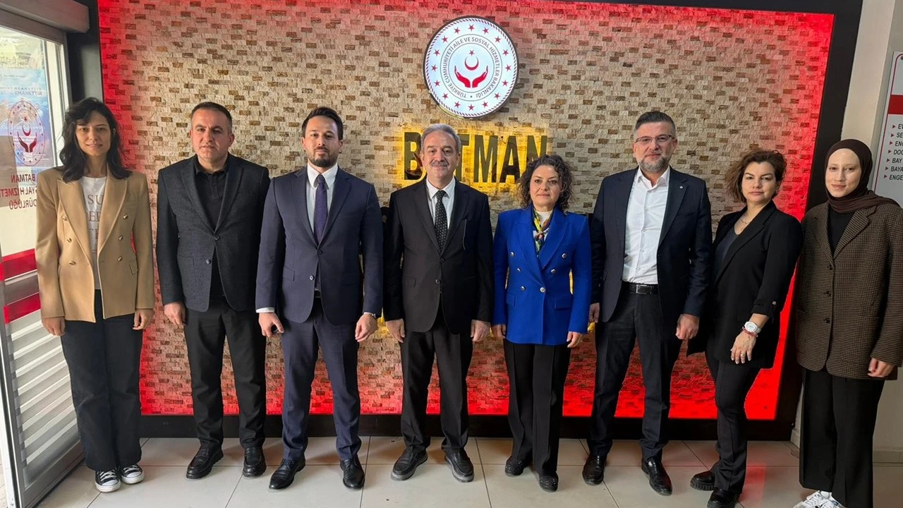 Batman’da Bakanlık Heyetinden İl Müdürlüğüne Ziyaret