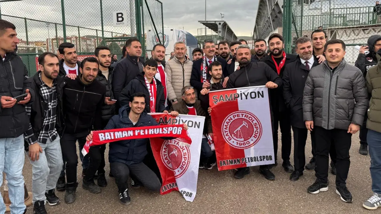 Batman Petrolspor’un Başarısı İçin 100 Bin Kişilik Kutlama Planı