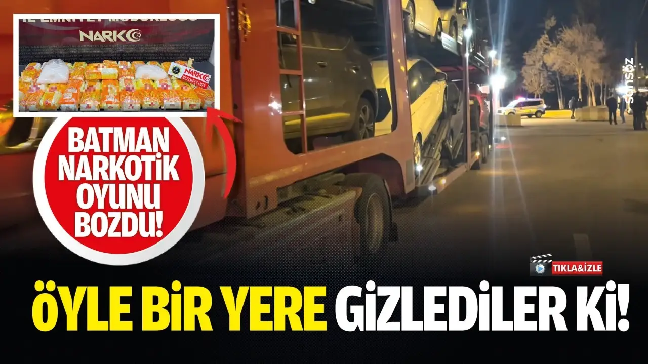 Batman’da Narkotik Operasyonu: Uyuşturucular Un İçinde Saklanmış!