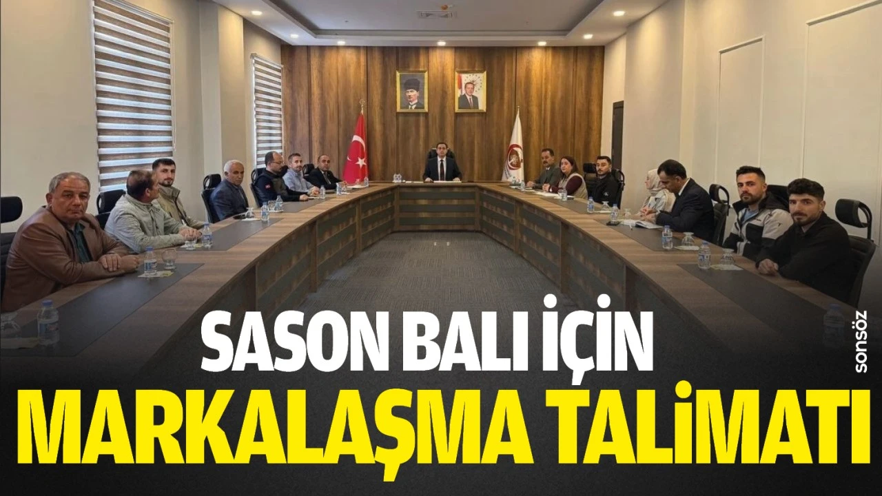 Sason Balı’nın Markalaşma Süreci Hız Kazanıyor