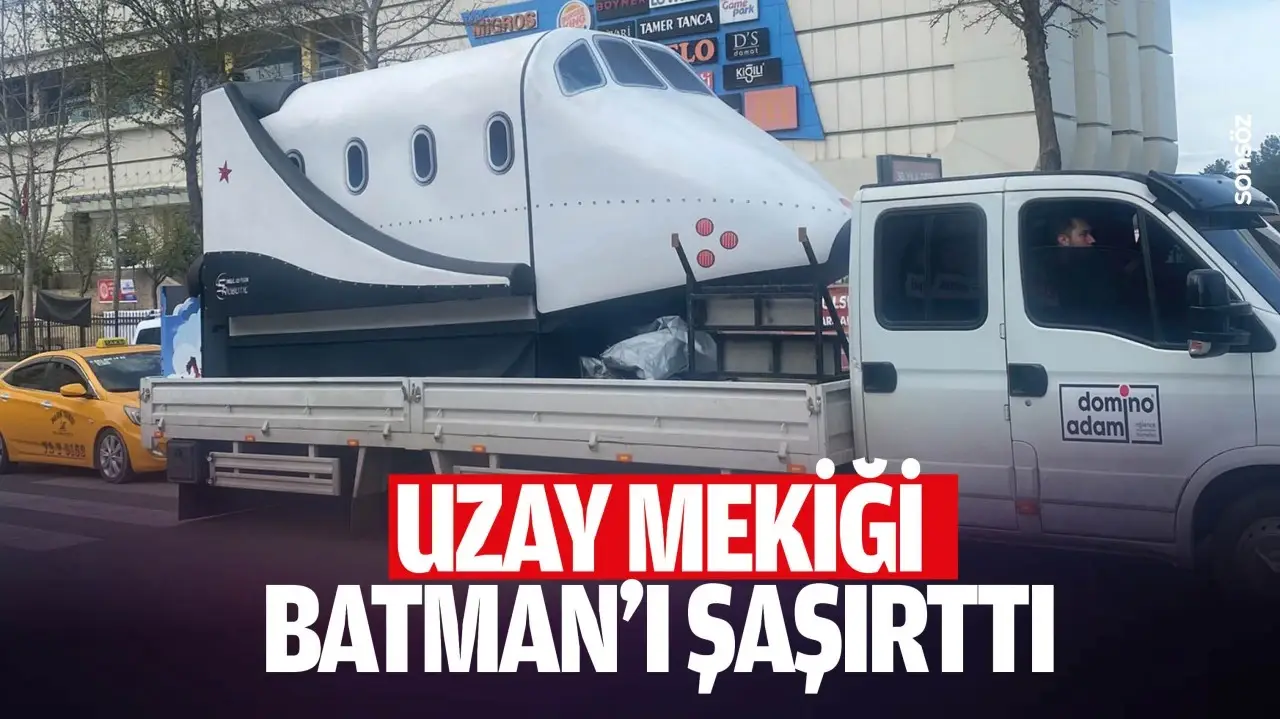 Batman’da Uzay Mekiği Heyecanı: Gösteri Başladı
